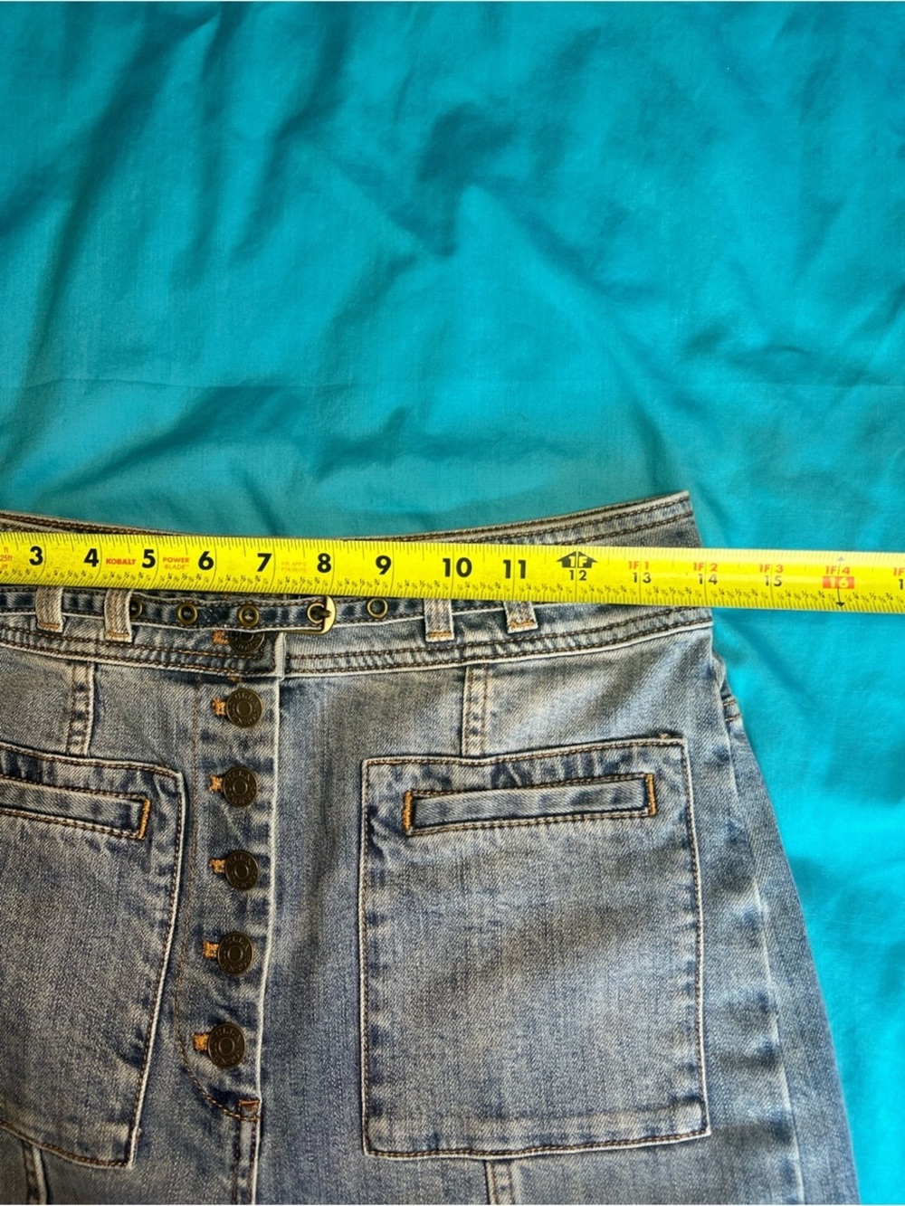 Ulla Johnson High Rise Wide Leg Belted Jeans Size 6 - Picture 4 of 15